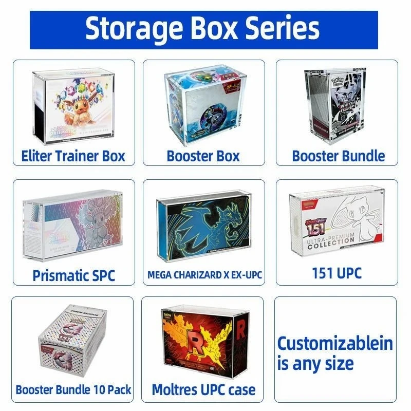Pokémon TCG Sword & Shield—Brilliant Stars Elite Trainer Box Acrylic Display Case factory